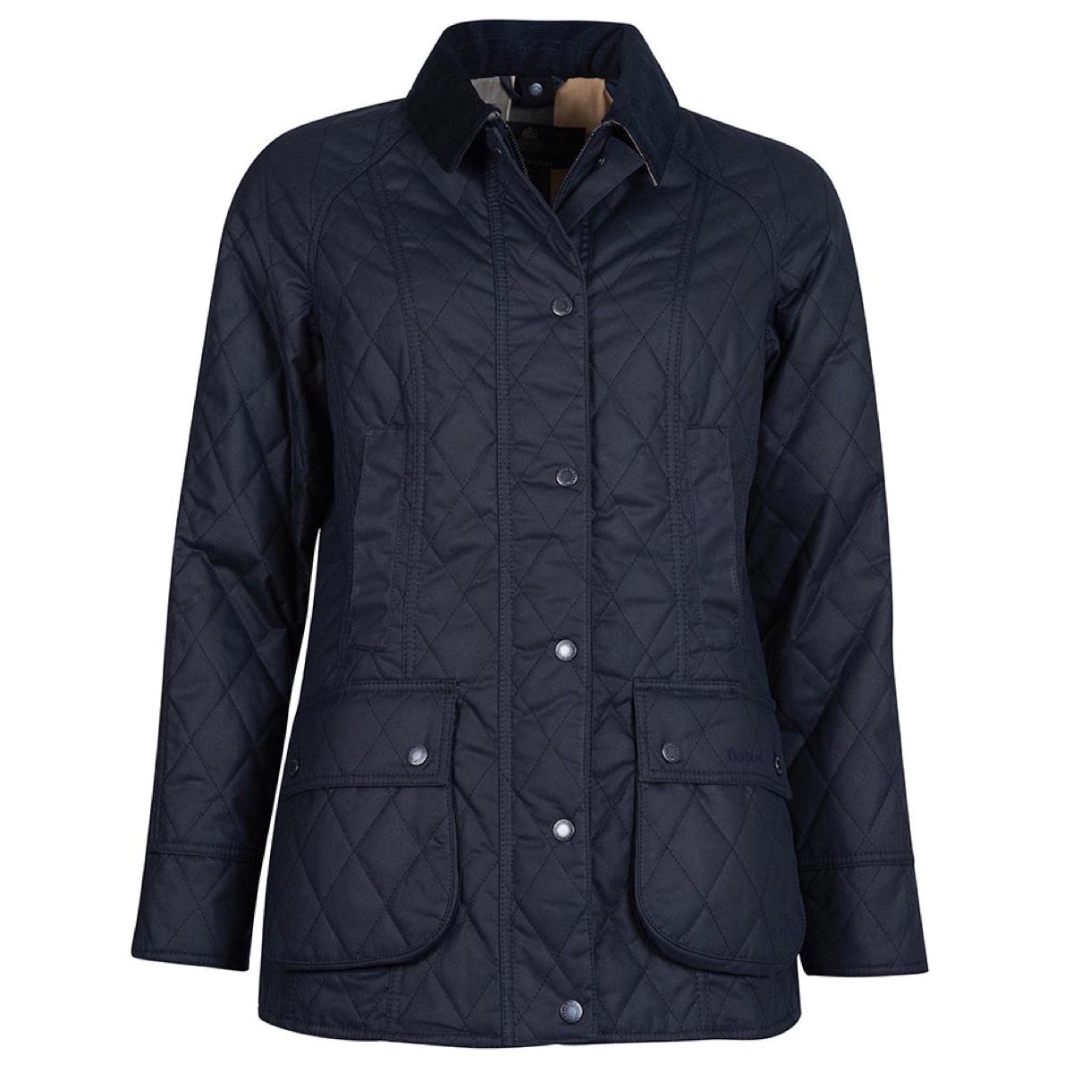 Barbour Gibbon (aka Wardley) Women's Waxed Jacket | Navy