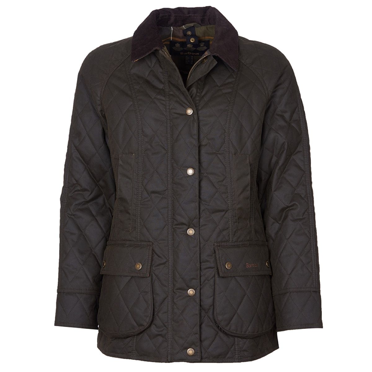 Barbour Gibbon (aka Wardley) Women's Waxed Jacket | Olive