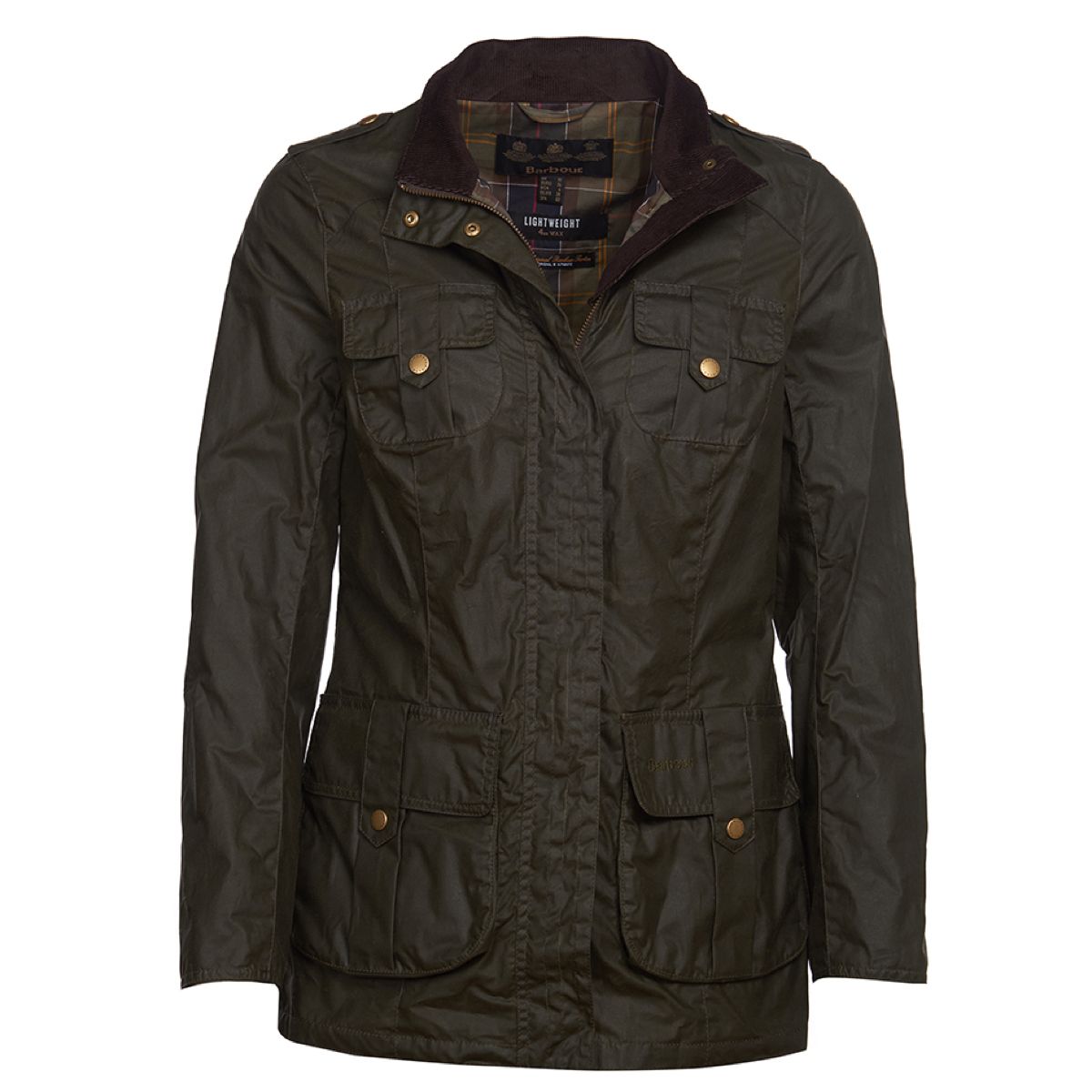 Barbour Lightweight Defence Women's Waxed Jacket | Archive Olive