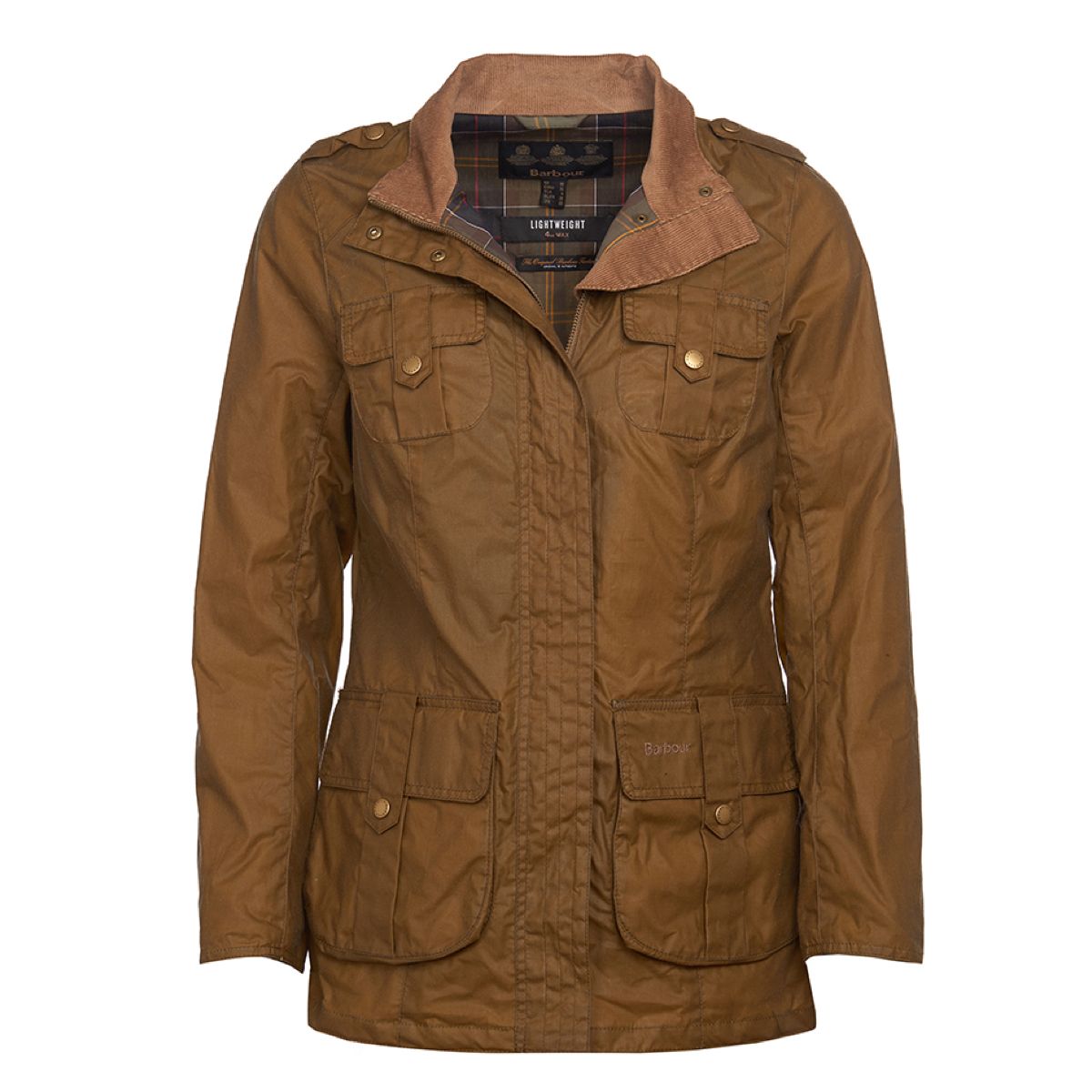 Barbour Lightweight Defence Women's Waxed Jacket | Sand