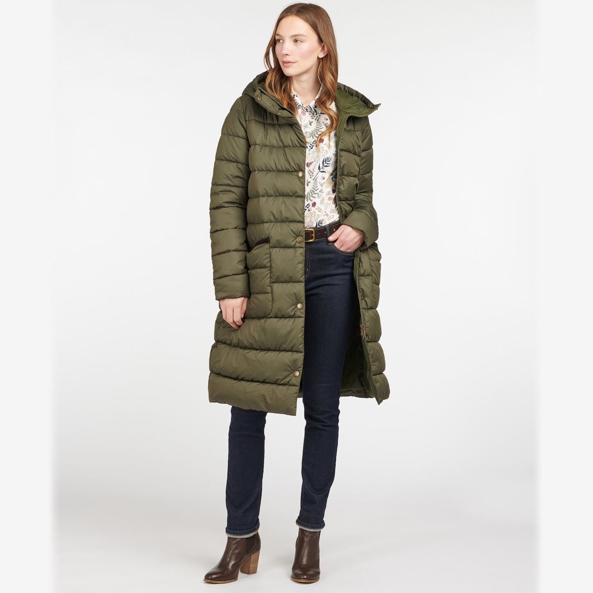 Barbour Milton Women's Quilted Jacket | Olive