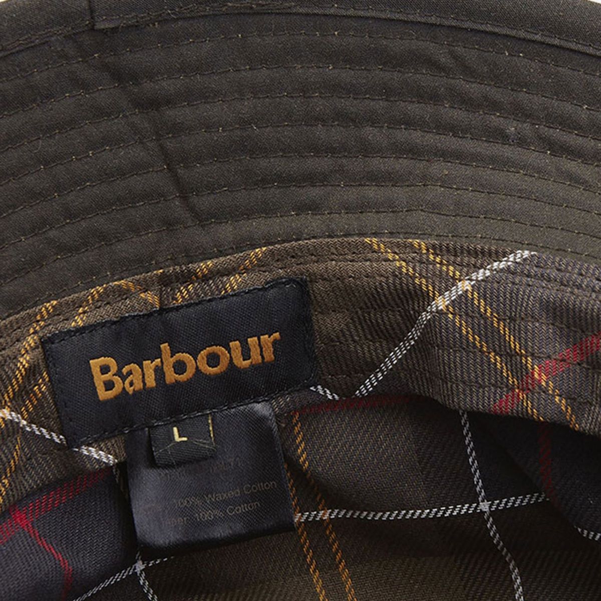 Barbour Wax Sports Hat | Olive