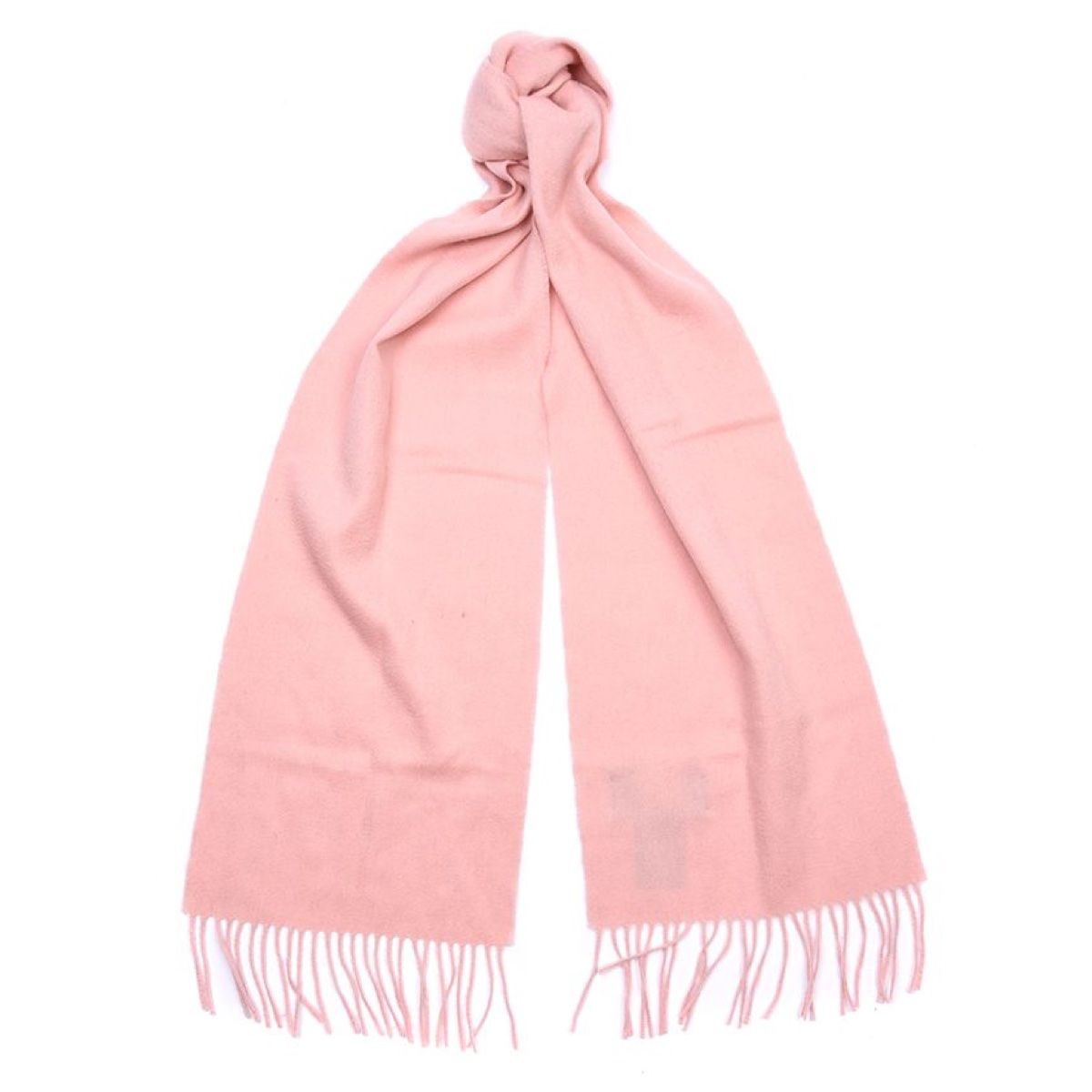 Barbour Lambswool Woven Scarf | Blush Pink