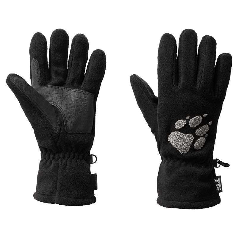 Jack Wolfskin Paw Gloves | Black