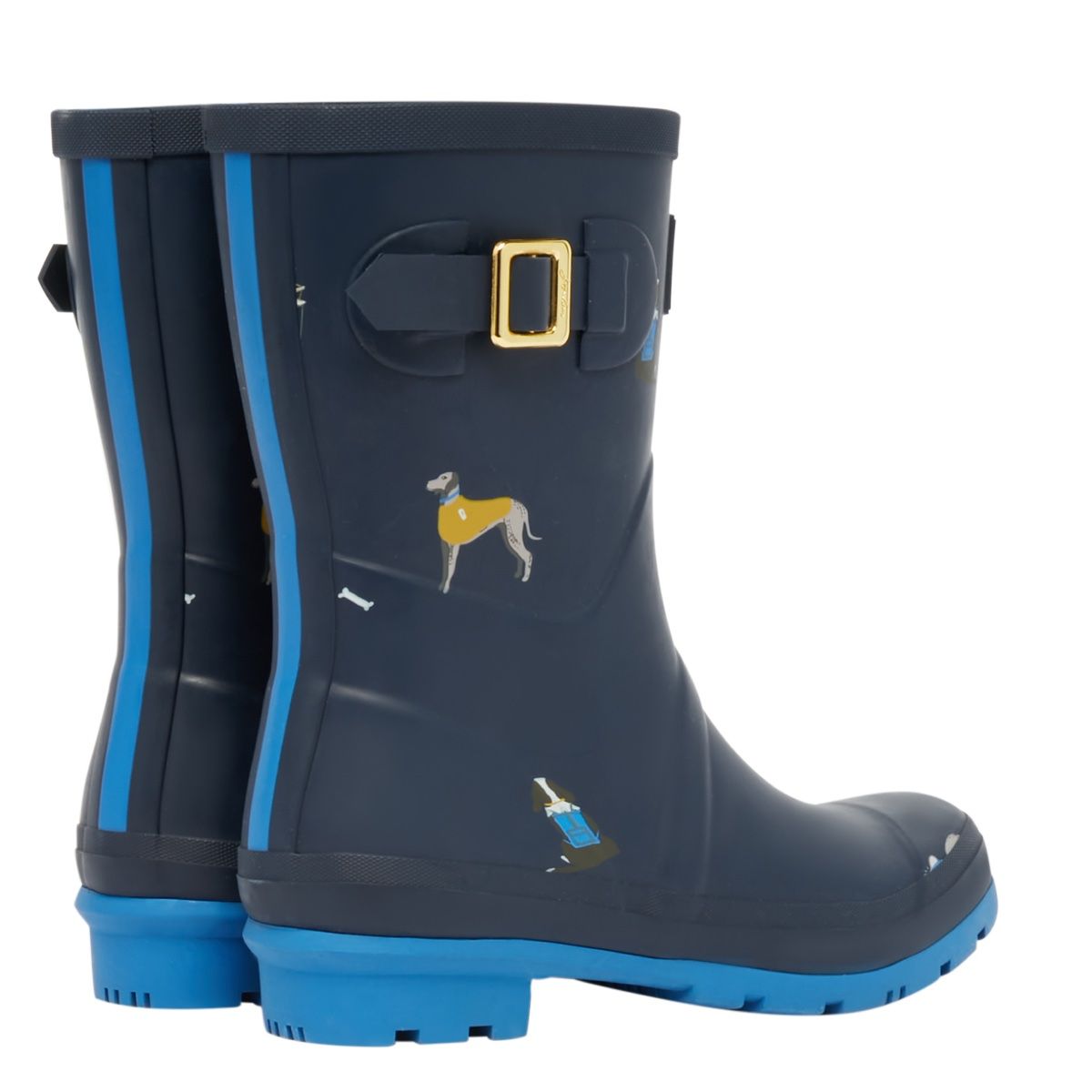 Joules Molly Mid Height Women's Wellingtons | Navy Dogs