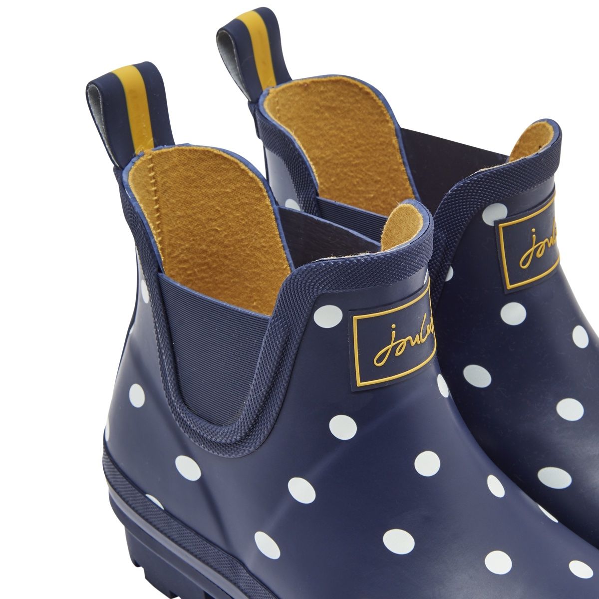 Joules Wellibob Short Height Women's Wellingtons | French Navy Spot