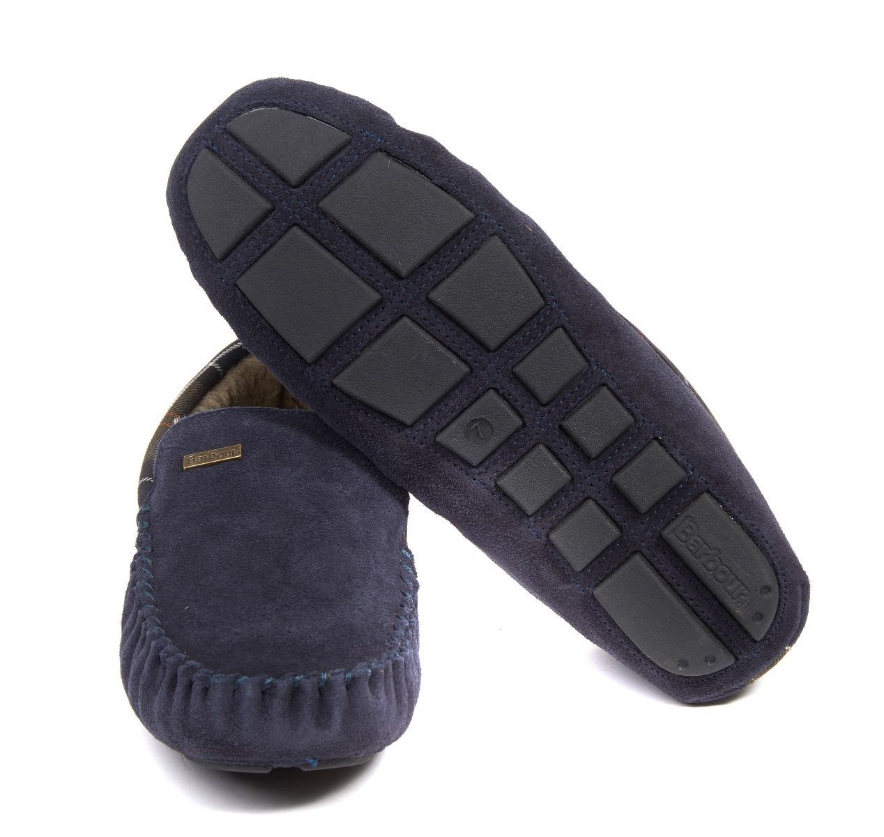 Barbour Monty Men's Slipper | Navy