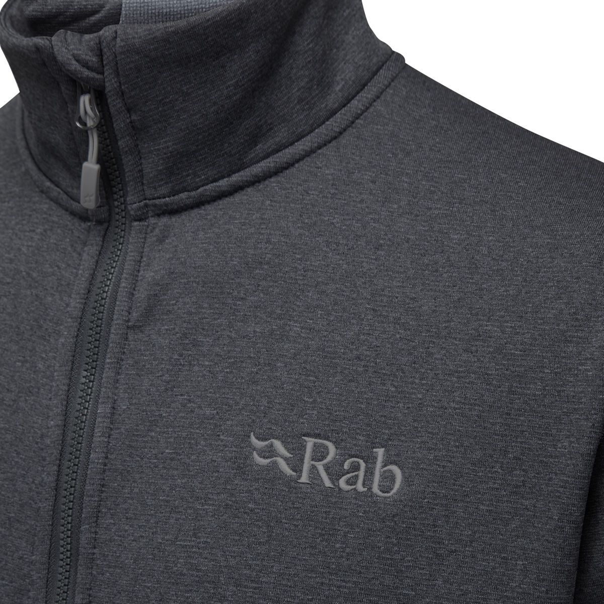 Rab Geon Fleece Men's Jacket | Black | Steel