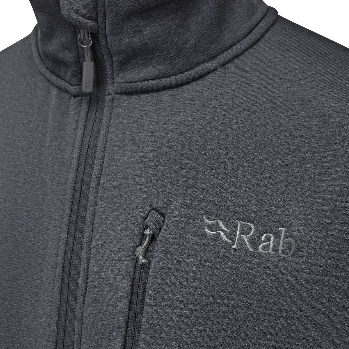 Rab Geon Pull-On Fleece Men's Jacket | Black | Steel
