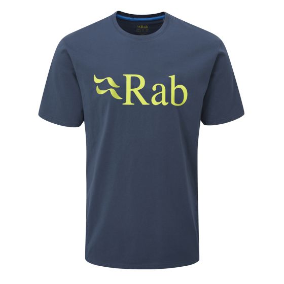 Rab Stance Logo Men's T-Shirt | Deep Ink