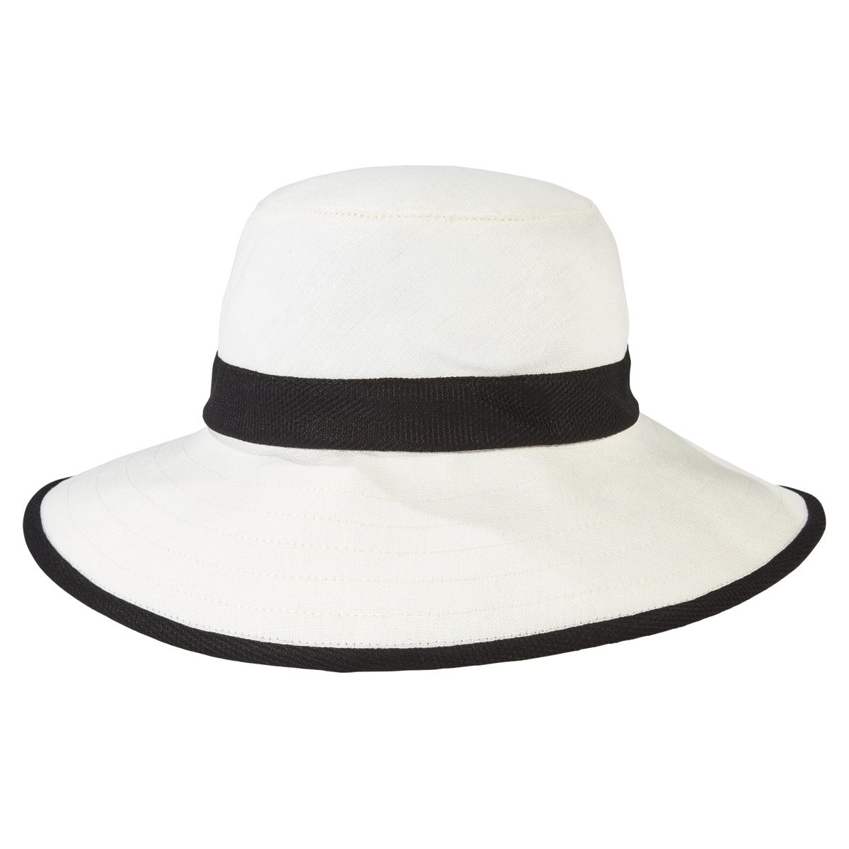 Tilley Adrienne Hemp Hat | Natural (Black Trim)
