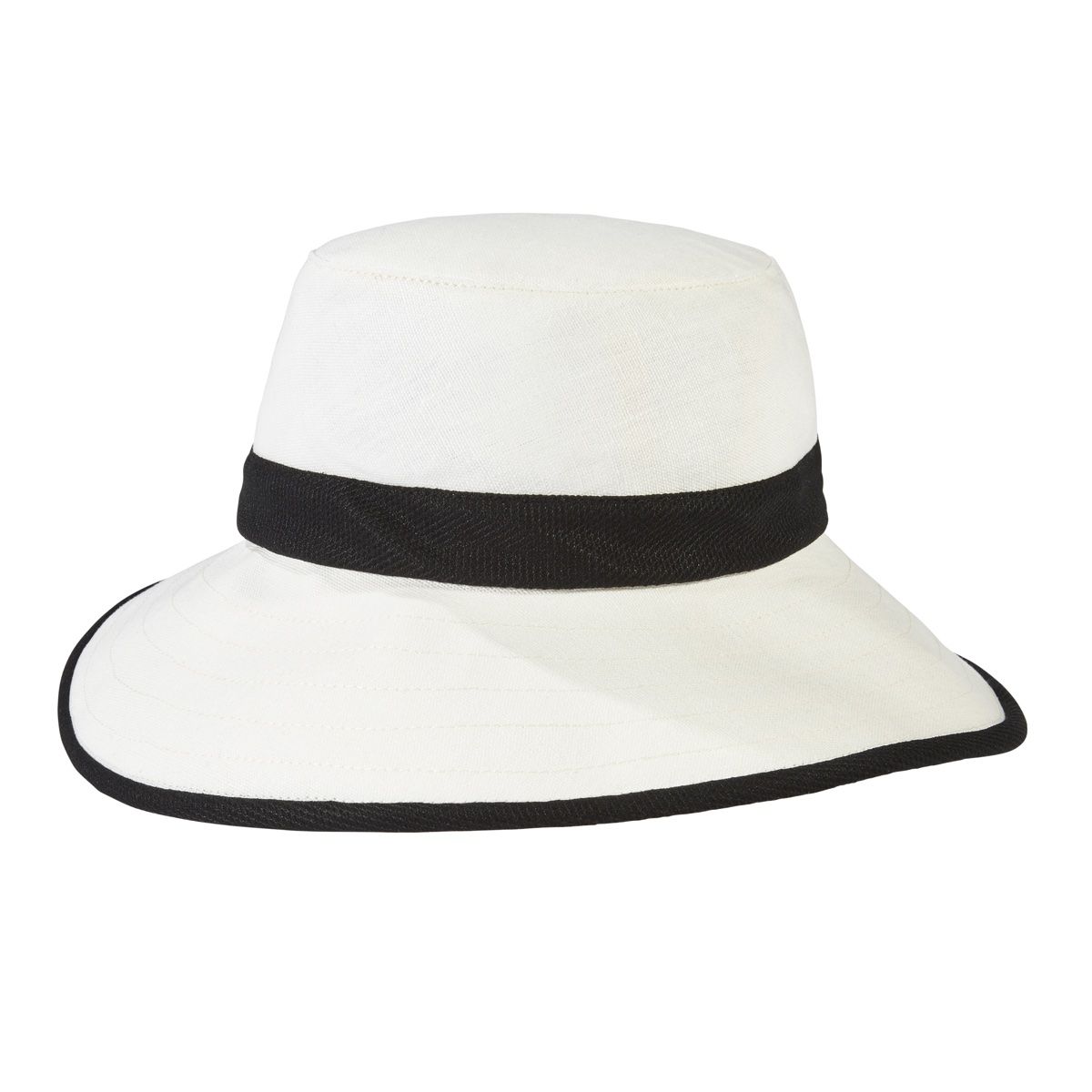 Tilley Adrienne Hemp Hat | Natural (Black Trim)