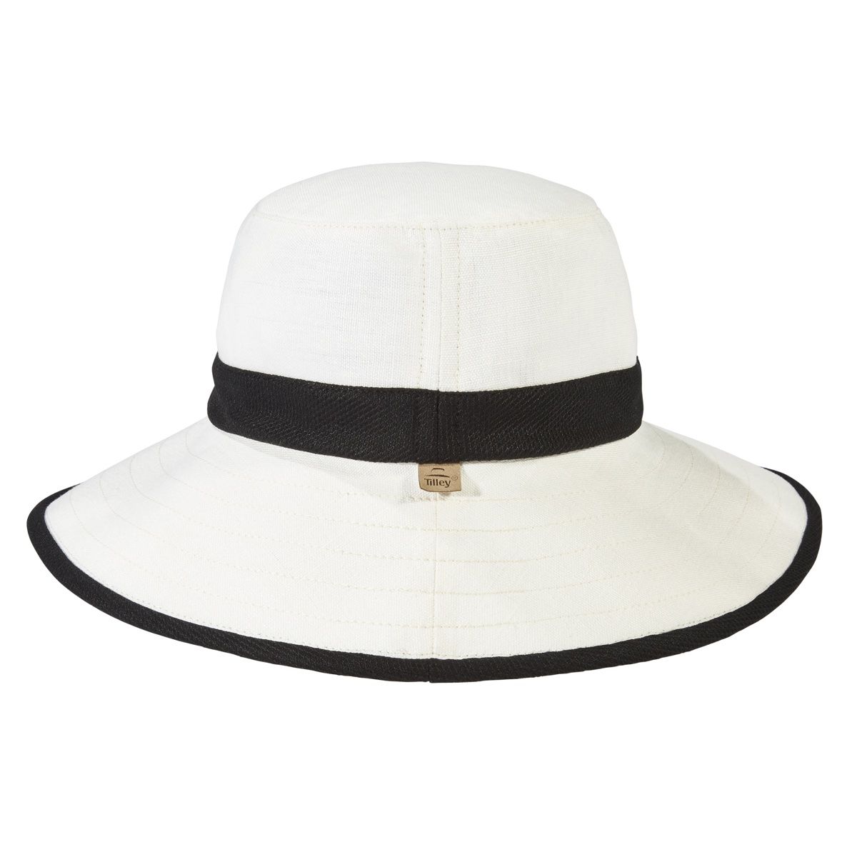 Tilley Adrienne Hemp Hat | Natural (Black Trim)